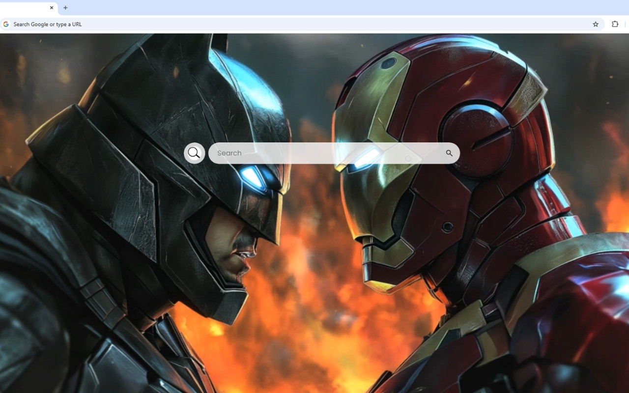 Iron Man vs Batman Live Wallpaper chrome谷歌浏览器插件_扩展第5张截图