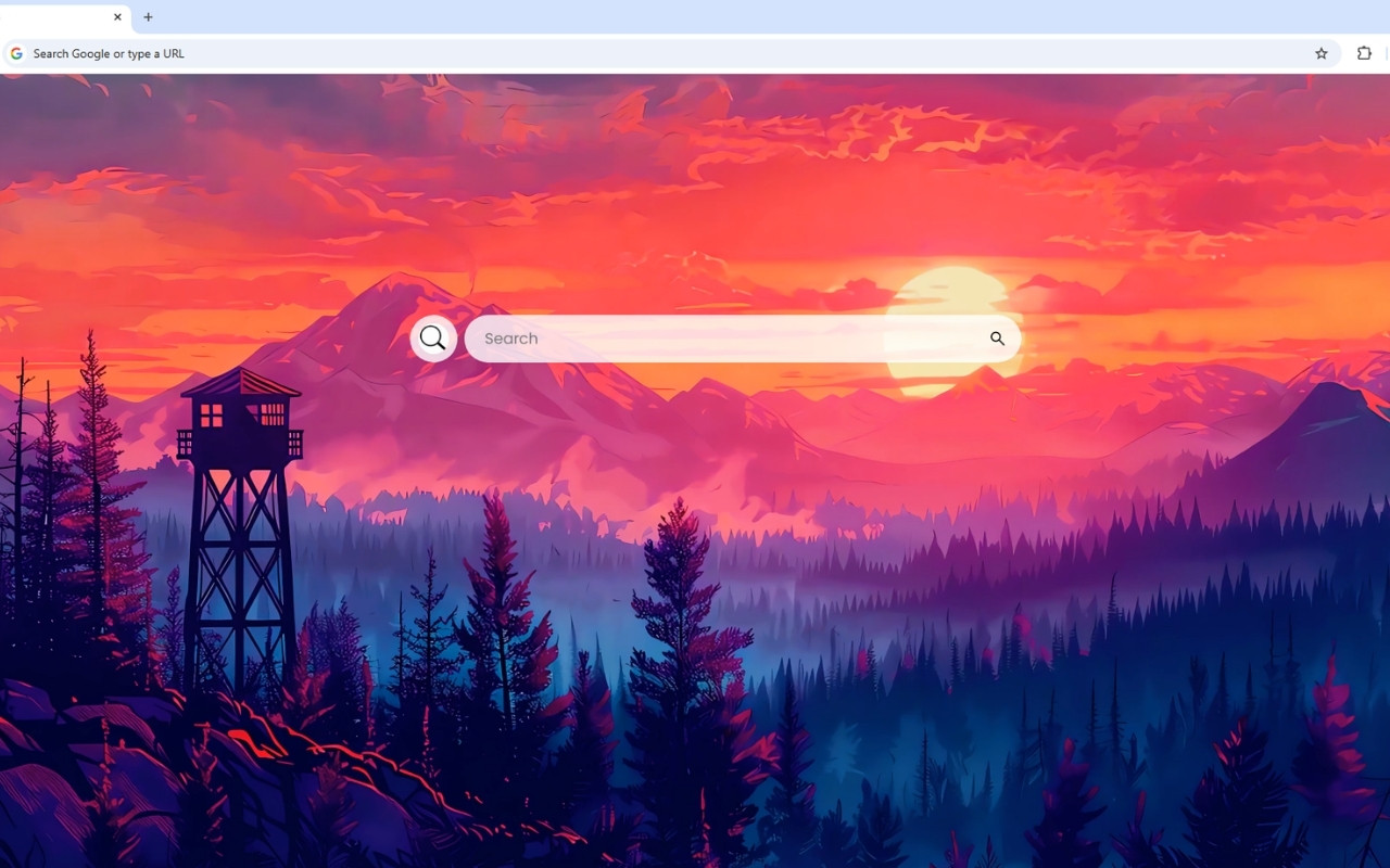 Firewatch Tower Live Wallpaper chrome谷歌浏览器插件_扩展第3张截图