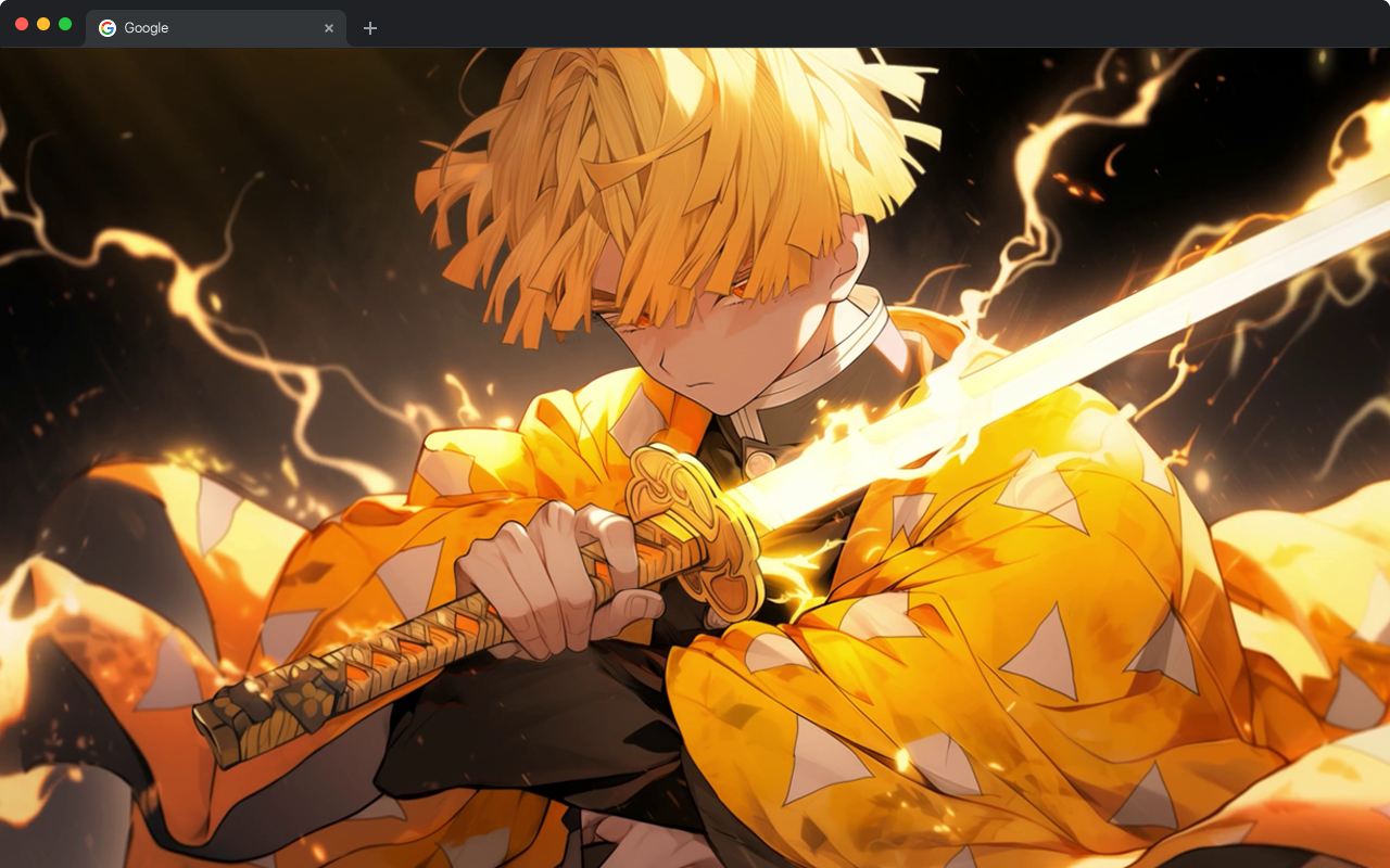 Zenitsu Agatsuma Live Wallpaper - Demon Slayer HD chrome谷歌浏览器插件_扩展第1张截图