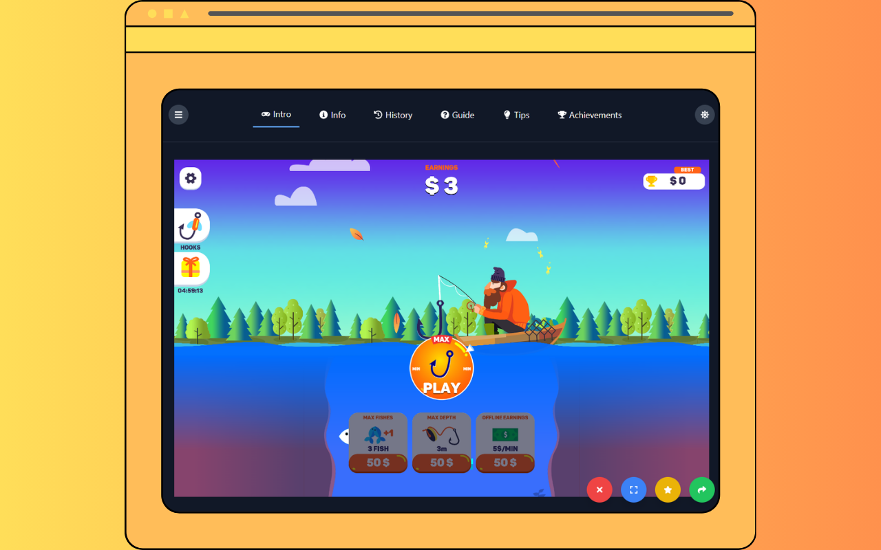 Tiny Fishing Unblocked Game chrome谷歌浏览器插件_扩展第1张截图