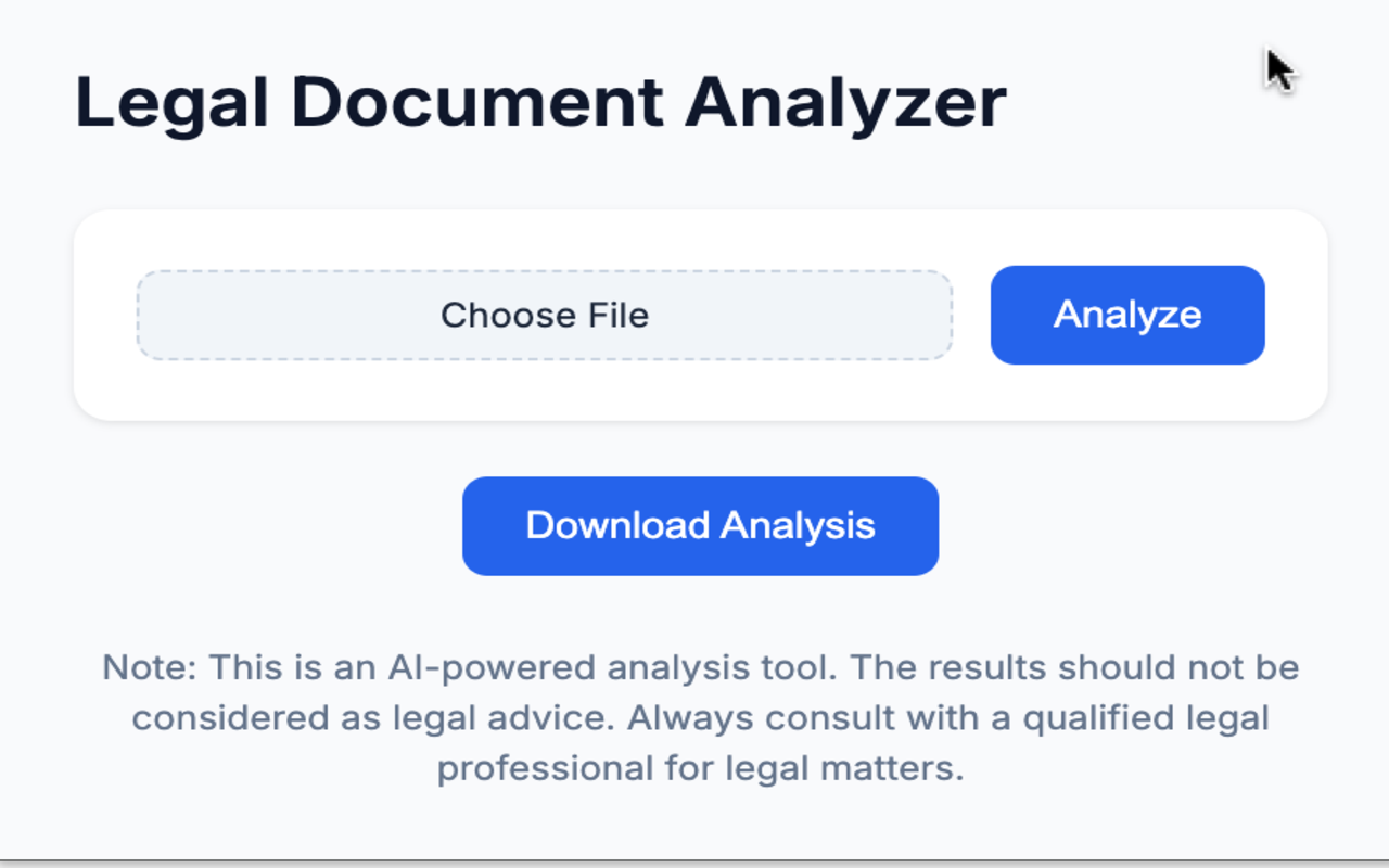 Legal Document Analyzer chrome谷歌浏览器插件_扩展第1张截图