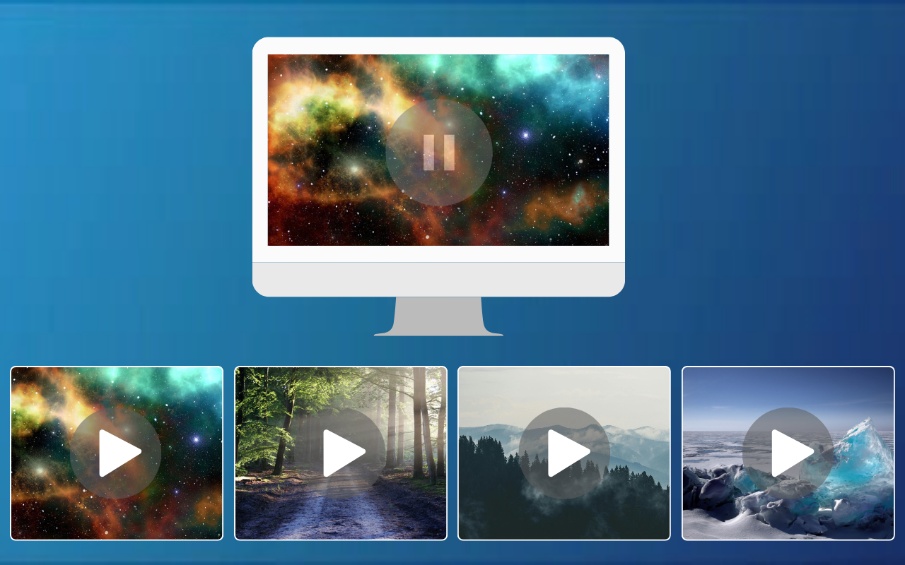 Custom Screensaver - HD Videos & Images chrome谷歌浏览器插件_扩展第1张截图
