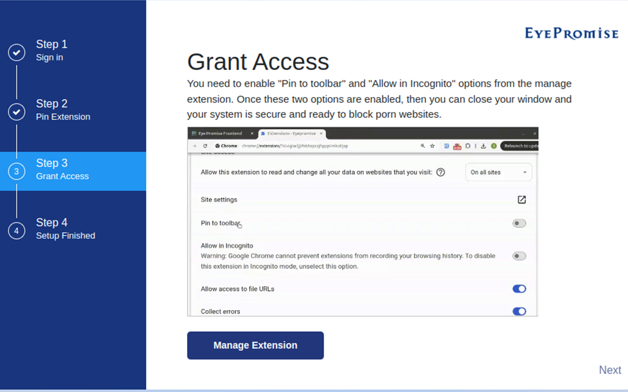 Eyepromise chrome谷歌浏览器插件_扩展第4张截图