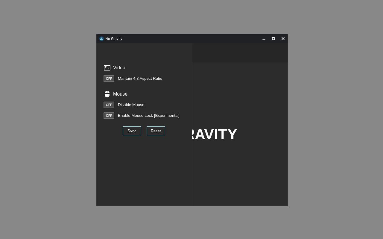 No Gravity chrome谷歌浏览器插件_扩展第3张截图