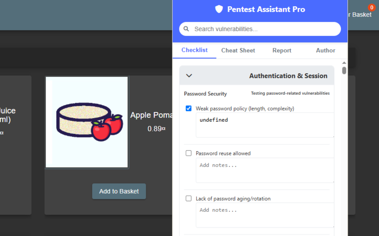 Pentest Assistant chrome谷歌浏览器插件_扩展第3张截图