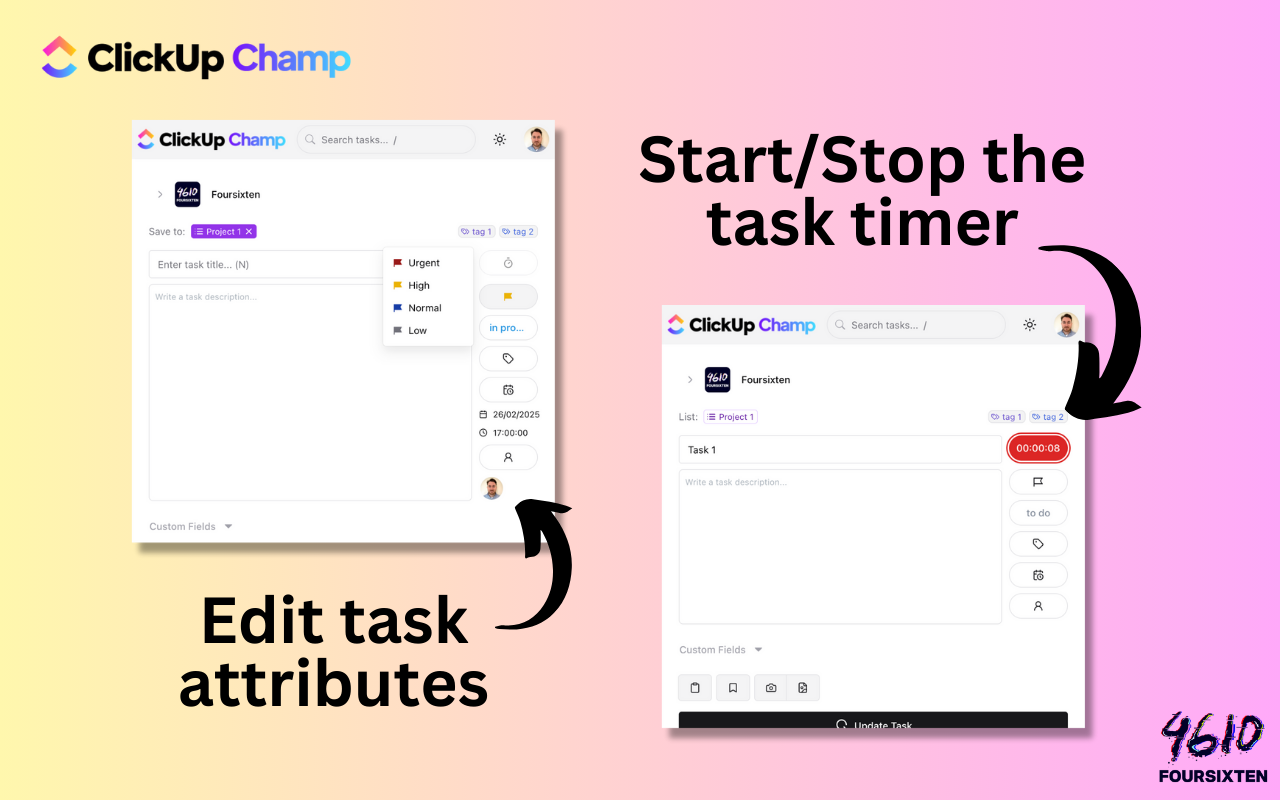ClickUp Champ chrome谷歌浏览器插件_扩展第5张截图