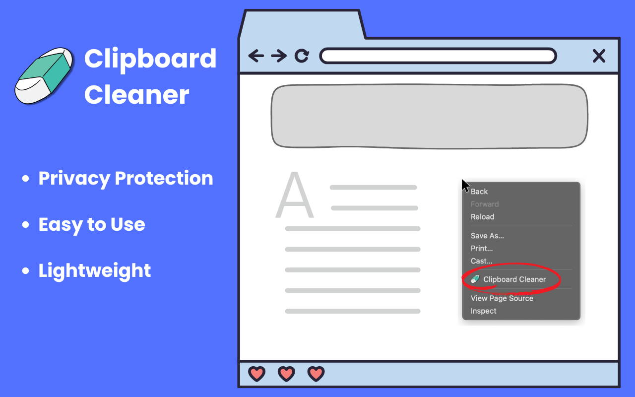 剪贴板清理器 chrome谷歌浏览器插件_扩展第2张截图