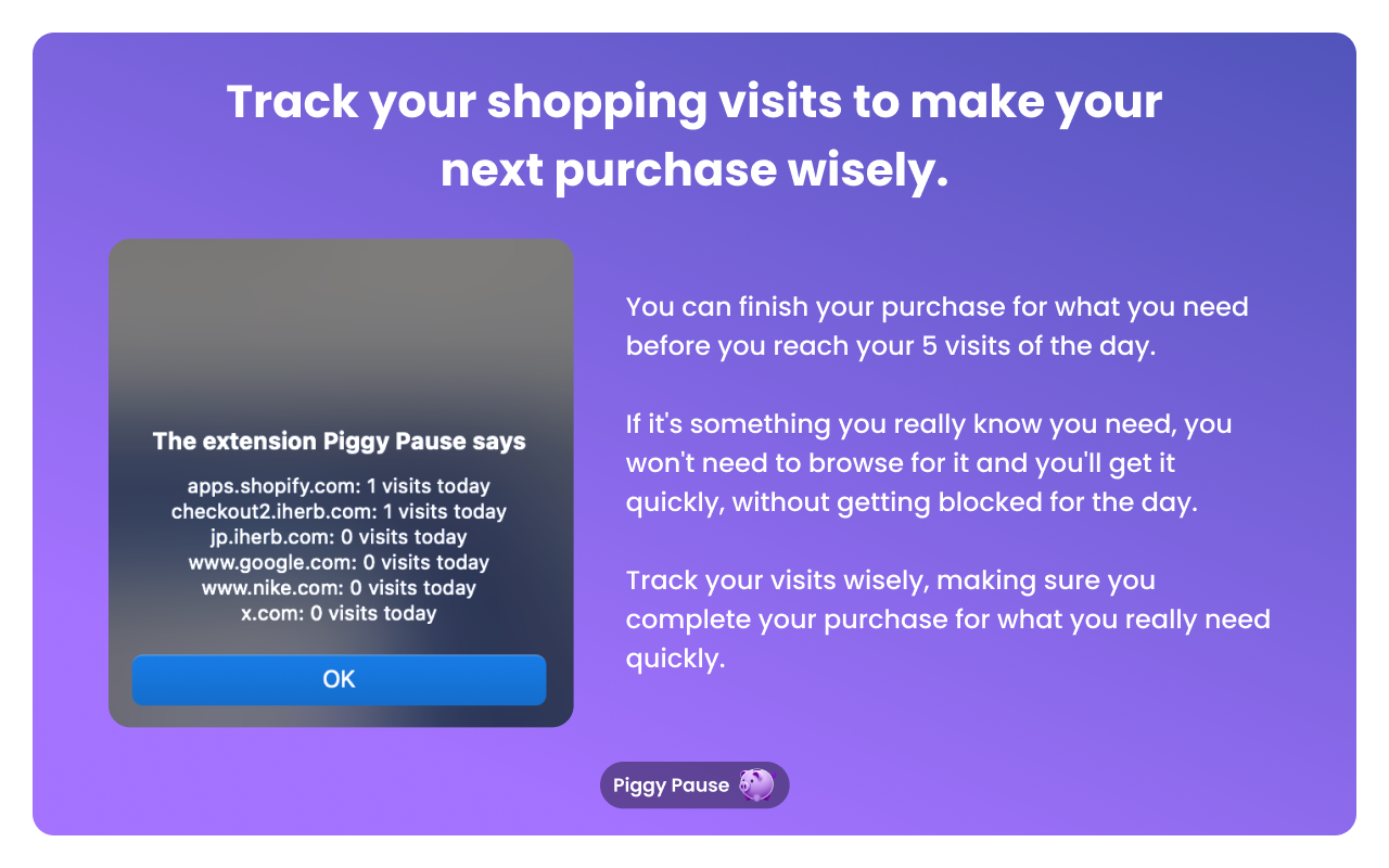 Piggy Pause chrome谷歌浏览器插件_扩展第5张截图