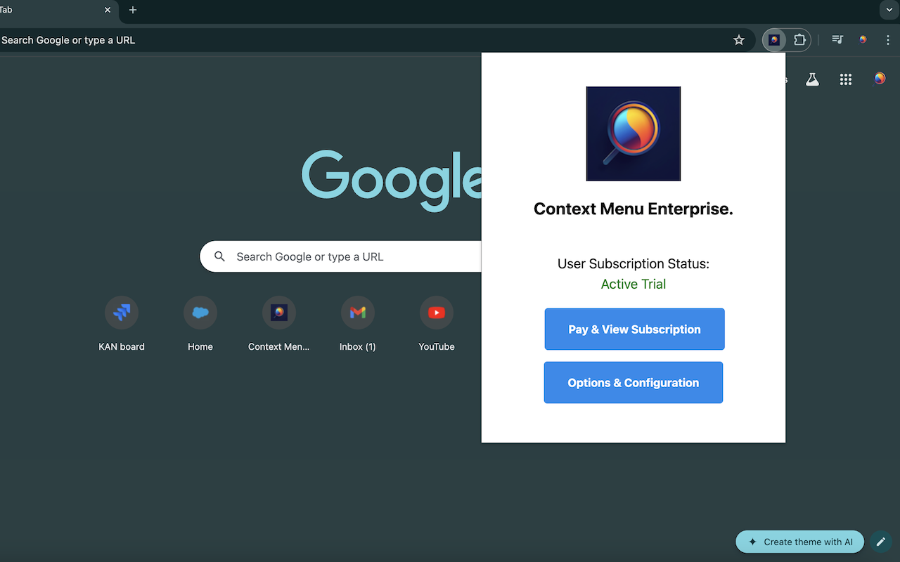 Context Menu Enterprise chrome谷歌浏览器插件_扩展第3张截图