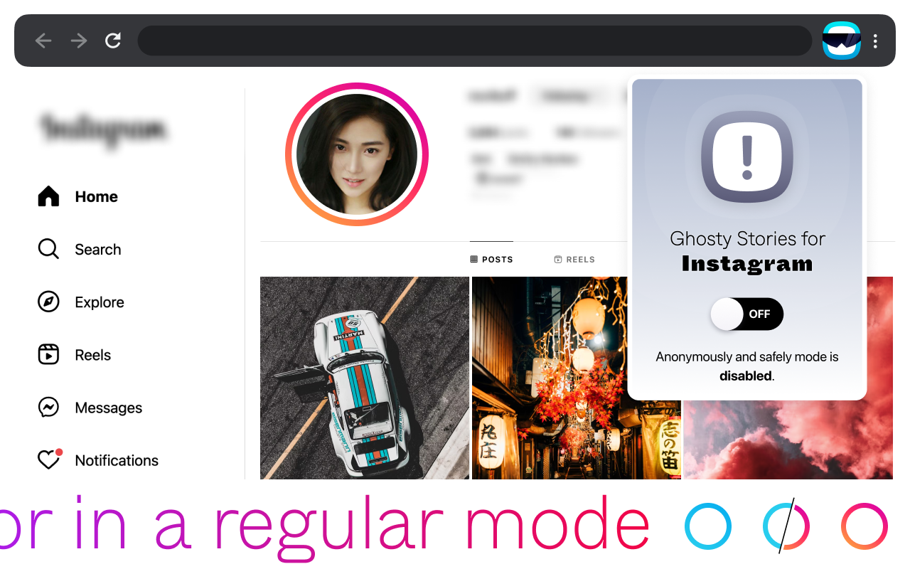 Ghosty Stories for Instagram chrome谷歌浏览器插件_扩展第4张截图