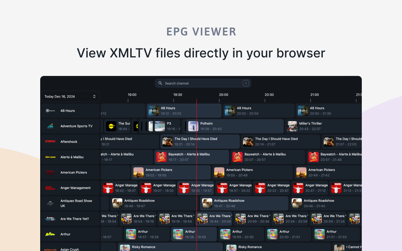 EPG Viewer chrome谷歌浏览器插件_扩展第4张截图