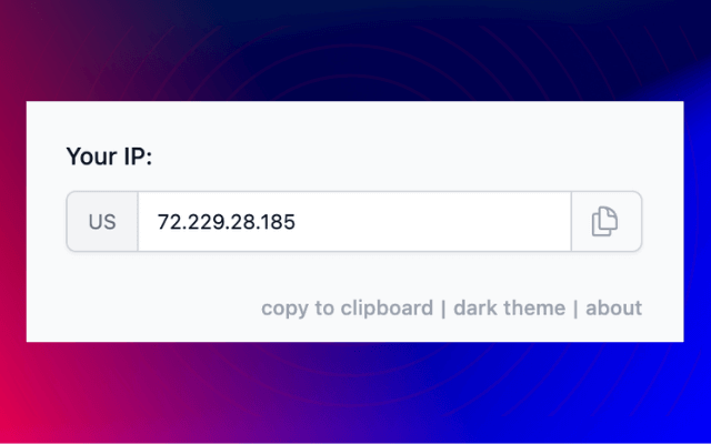Just IP Address chrome谷歌浏览器插件_扩展第3张截图