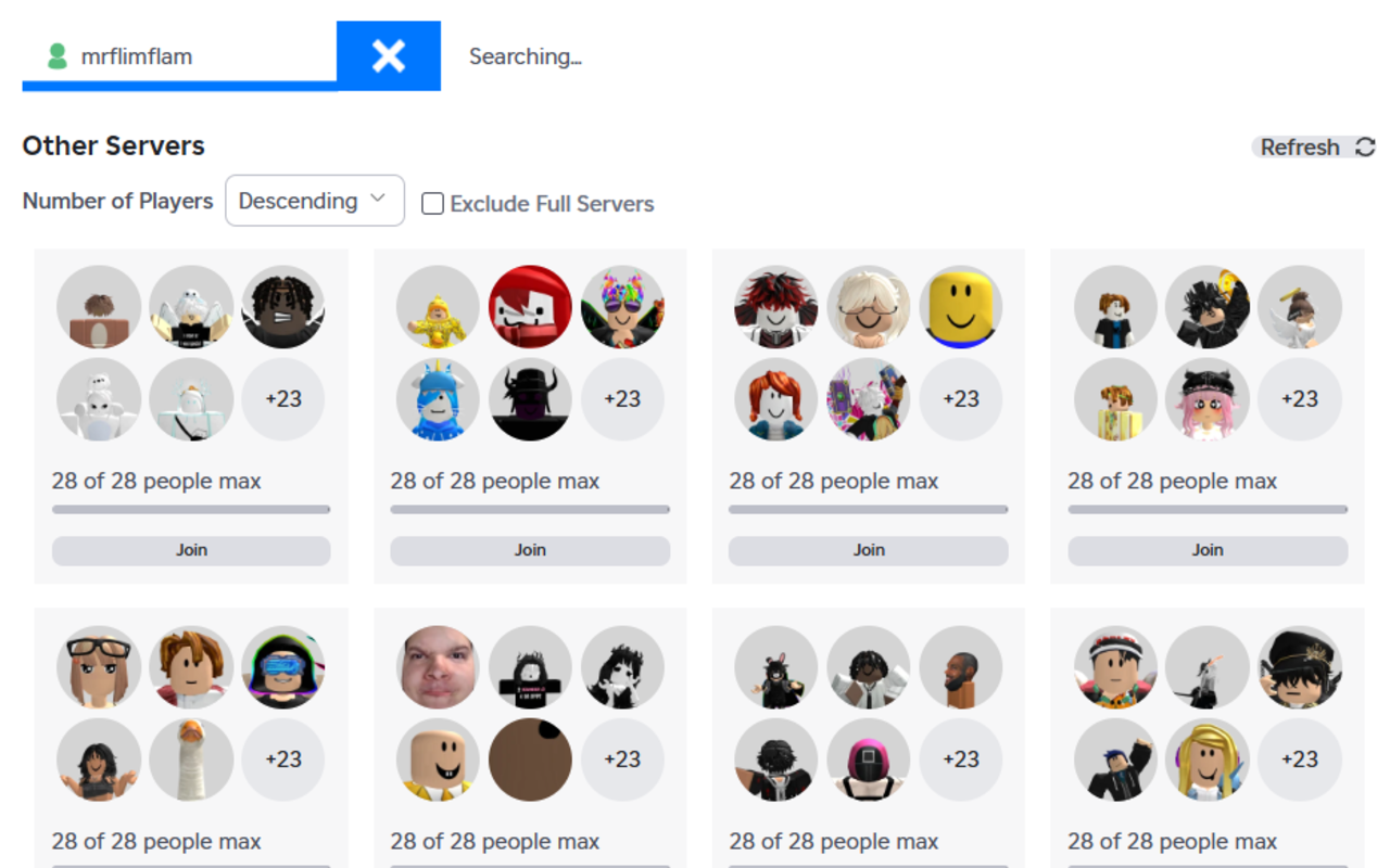 RoFinder - 加入 Roblox 上的任何人 chrome谷歌浏览器插件_扩展第1张截图