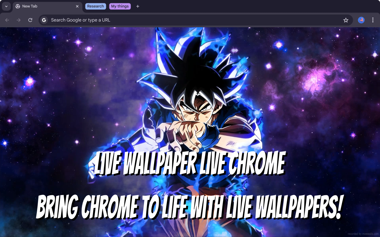 Goku Ultra Instinct Universe Dragon Ball Live Wallpaper chrome谷歌浏览器插件_扩展第2张截图
