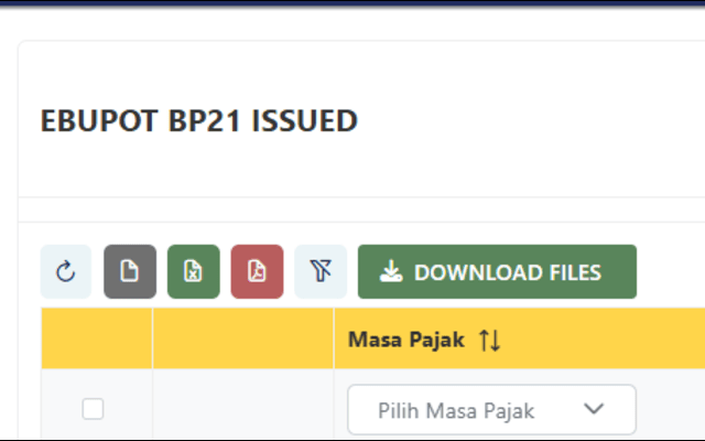 Downloader E-Faktur dan Bupot Coretax By @masboim Edited by @zavibis chrome谷歌浏览器插件_扩展第1张截图