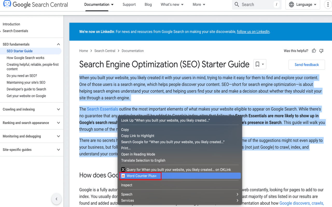 Word Counter Plus+ chrome谷歌浏览器插件_扩展第1张截图