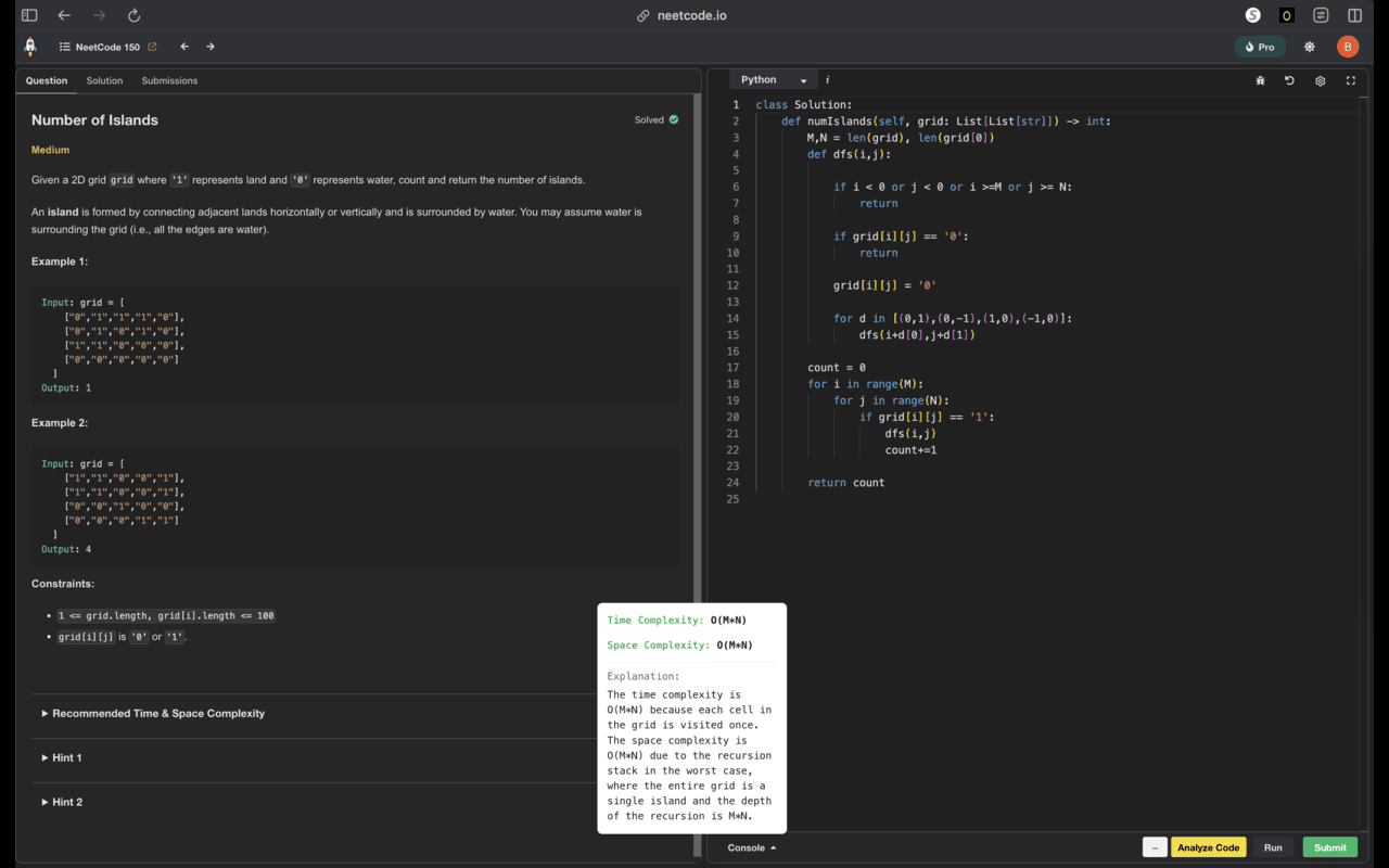 LeetCode Complexity Analyzer chrome谷歌浏览器插件_扩展第4张截图