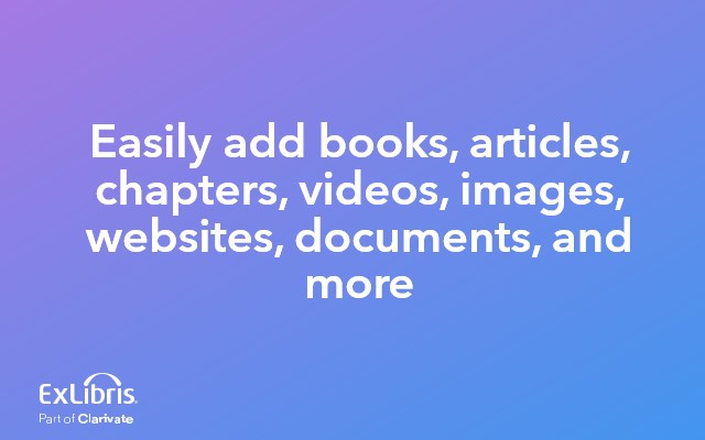 Leganto Cite it! Bookmarking Tool chrome谷歌浏览器插件_扩展第3张截图