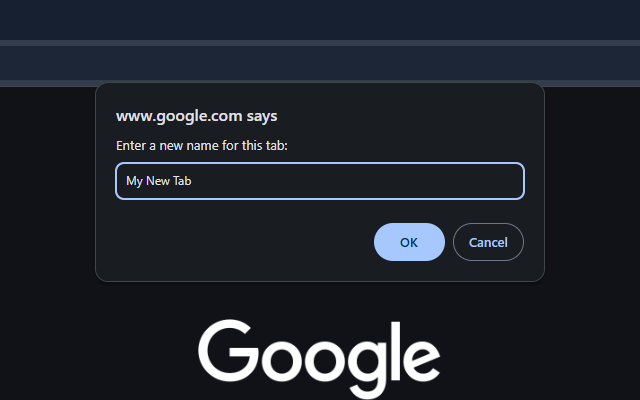 Simple Tab Renamer chrome谷歌浏览器插件_扩展第1张截图