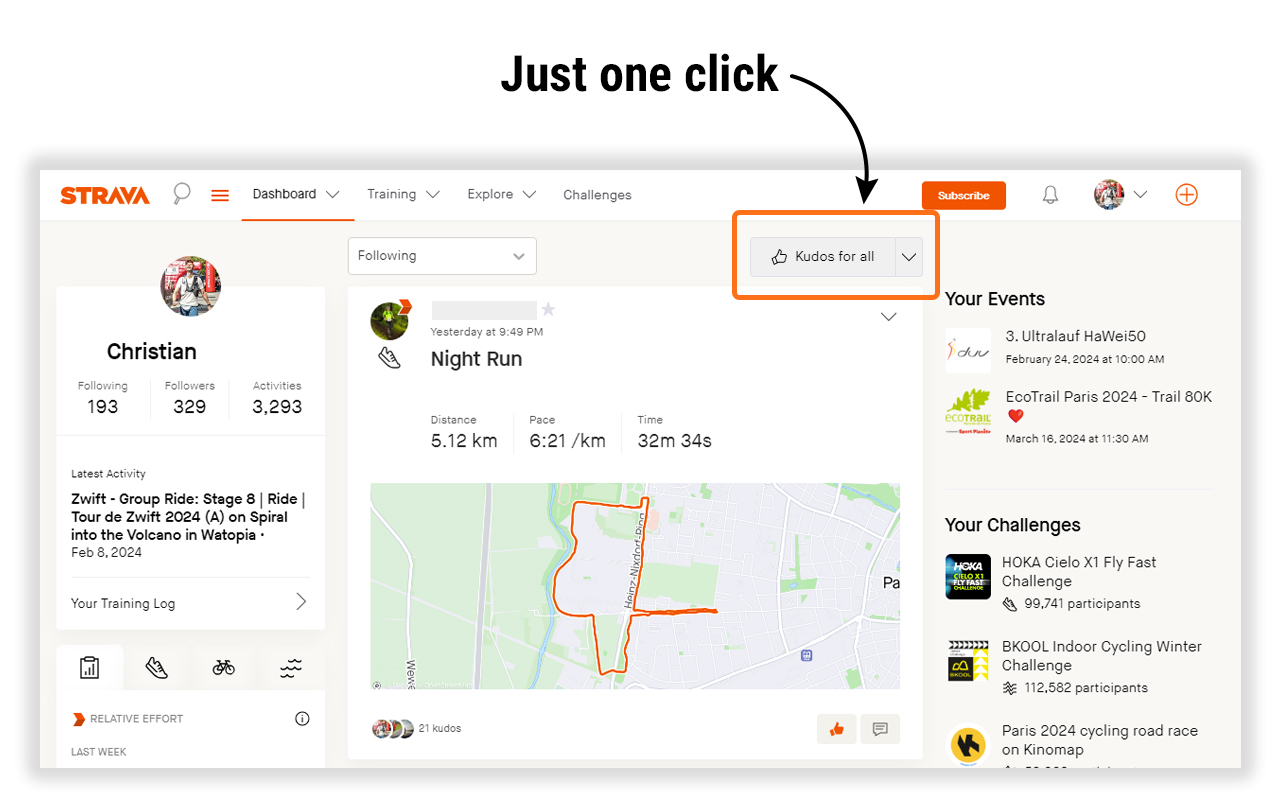 Kudos for all chrome谷歌浏览器插件_扩展第2张截图