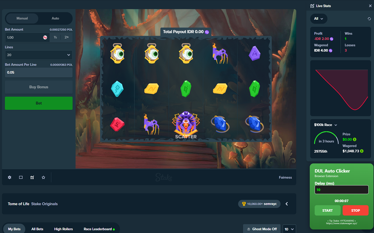 DUL Auto Clicker chrome谷歌浏览器插件_扩展第3张截图