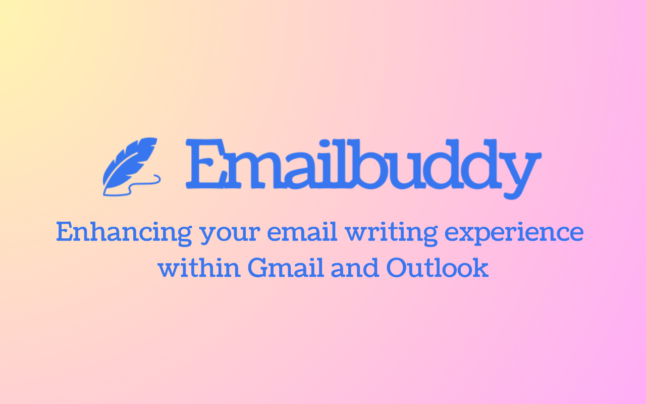 Emailbuddy: AI Co-Pilot for Gmail & Outlook chrome谷歌浏览器插件_扩展第1张截图