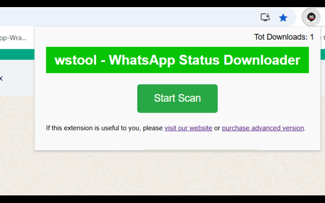 Wstool - WhatsApp status downloader chrome谷歌浏览器插件_扩展第1张截图