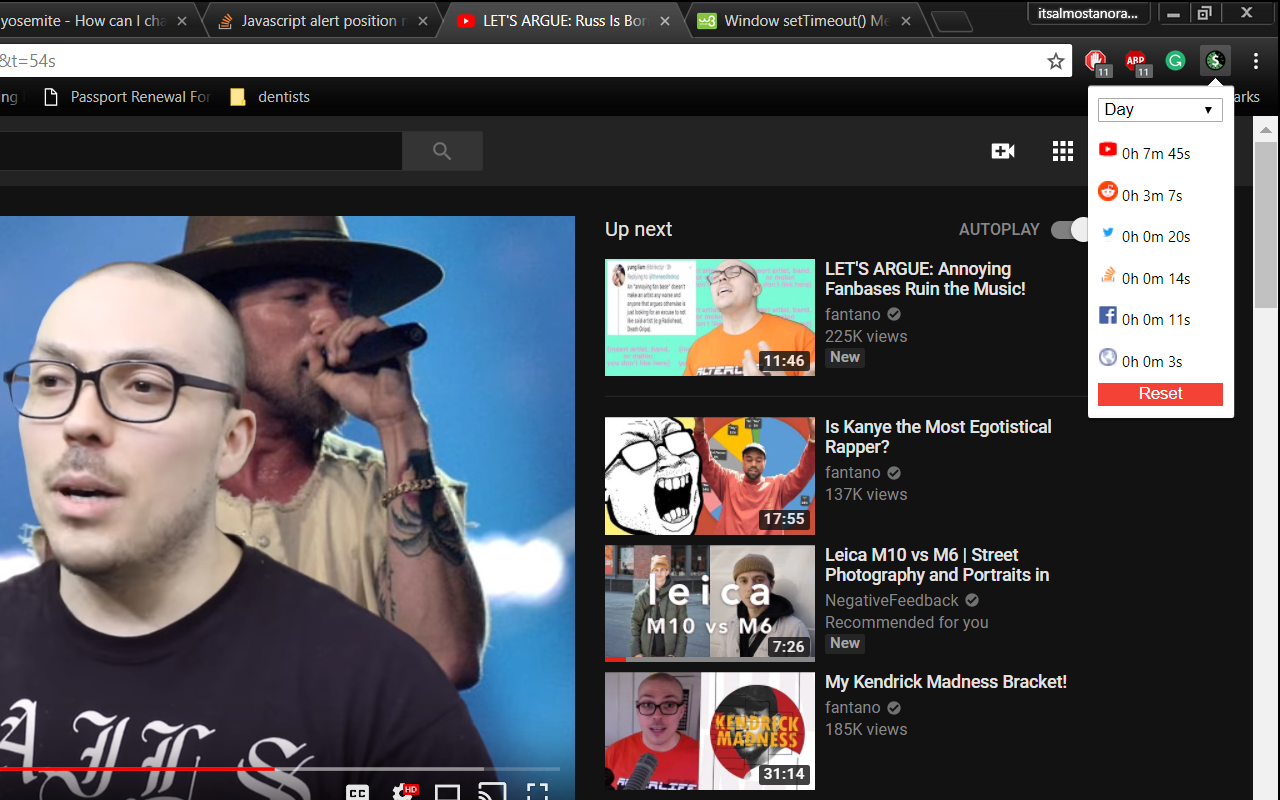 Time is Money - Productivity Tracker chrome谷歌浏览器插件_扩展第1张截图
