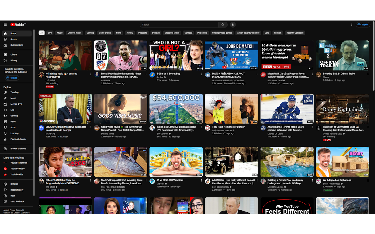 Hide Youtube Shorts chrome谷歌浏览器插件_扩展第1张截图