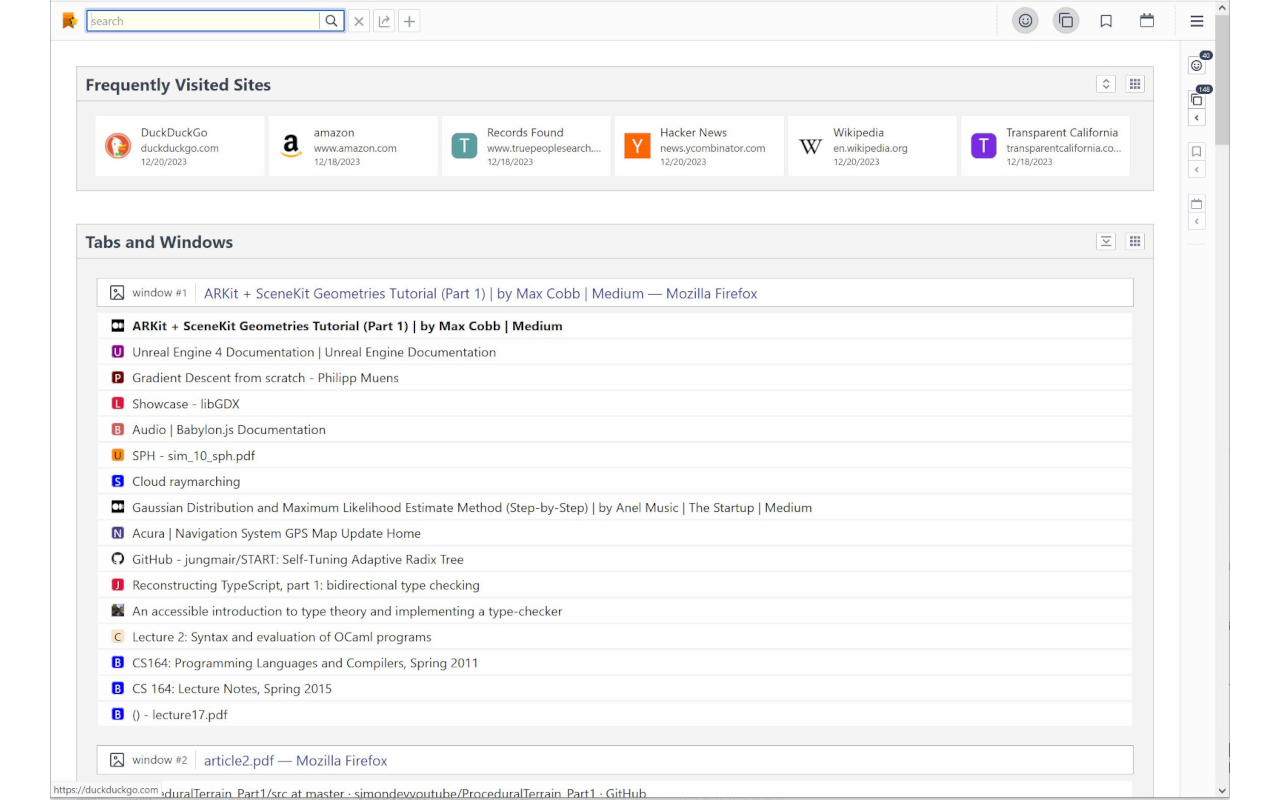 One Page Favorites 一页收藏 chrome谷歌浏览器插件_扩展第2张截图