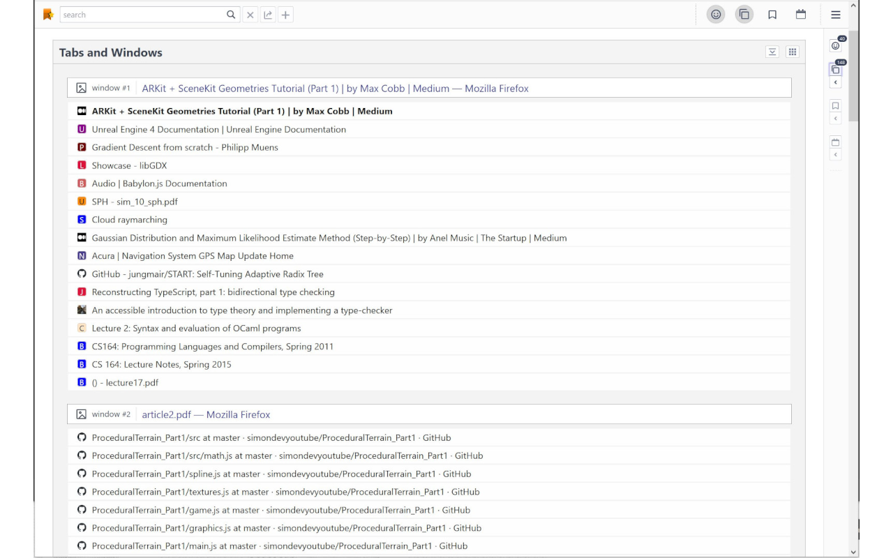 One Page Favorites 一页收藏 chrome谷歌浏览器插件_扩展第4张截图