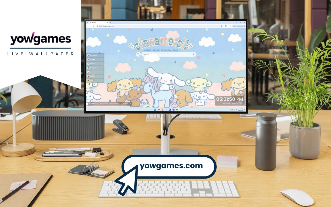 Cinnamoroll Clouds Live Wallpaper chrome谷歌浏览器插件_扩展第1张截图
