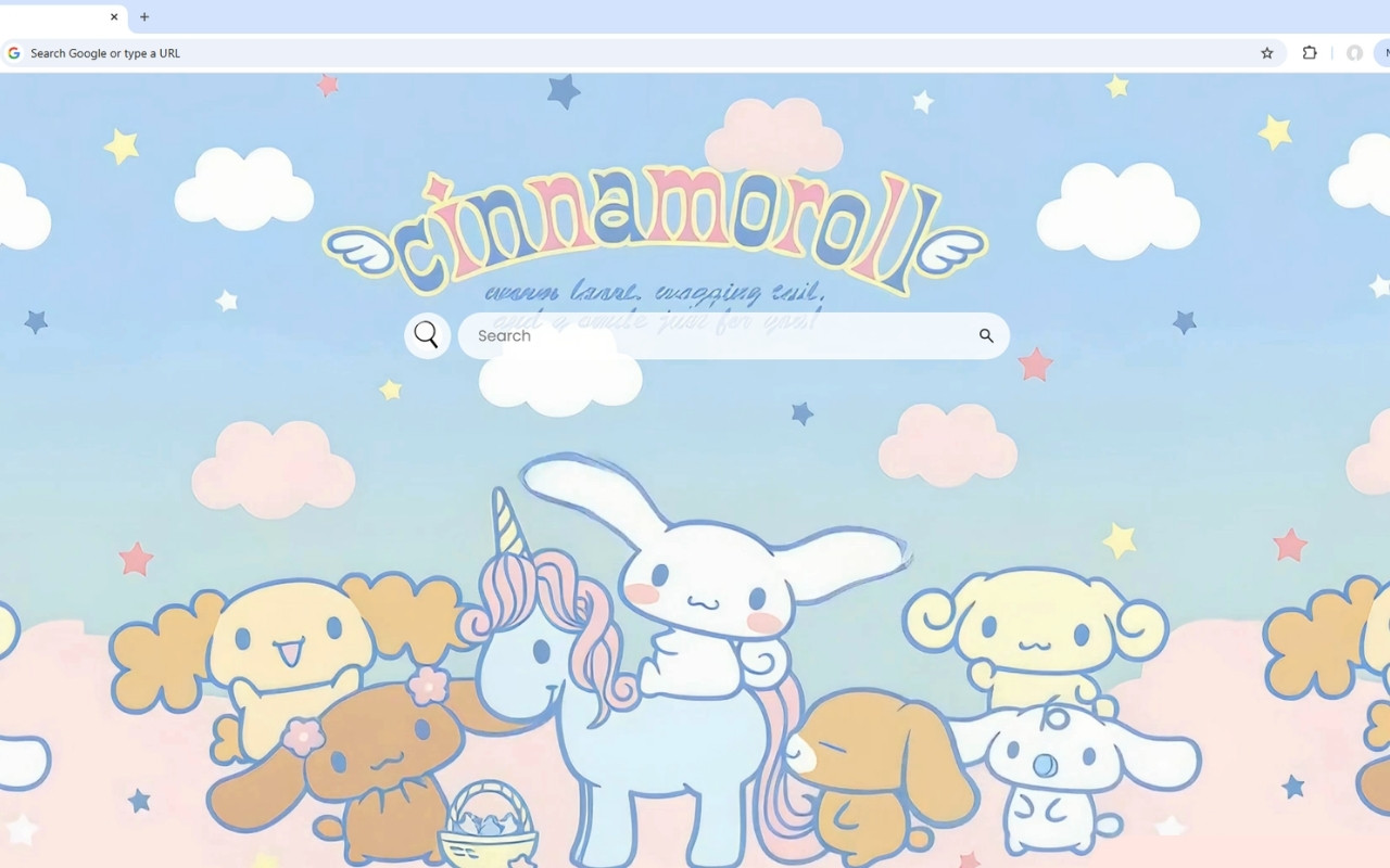 Cinnamoroll Clouds Live Wallpaper chrome谷歌浏览器插件_扩展第3张截图