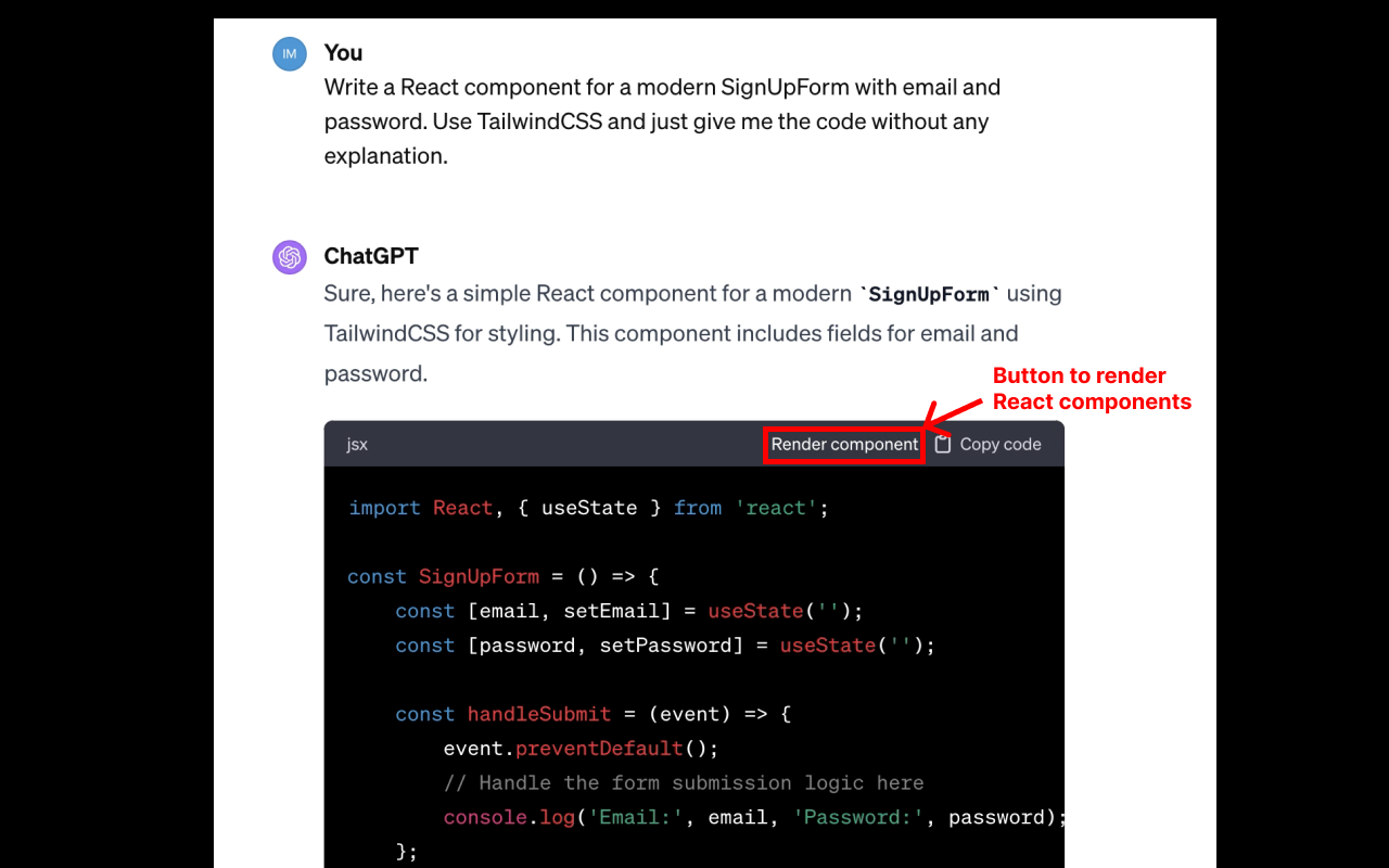 React in ChatGPT chrome谷歌浏览器插件_扩展第1张截图