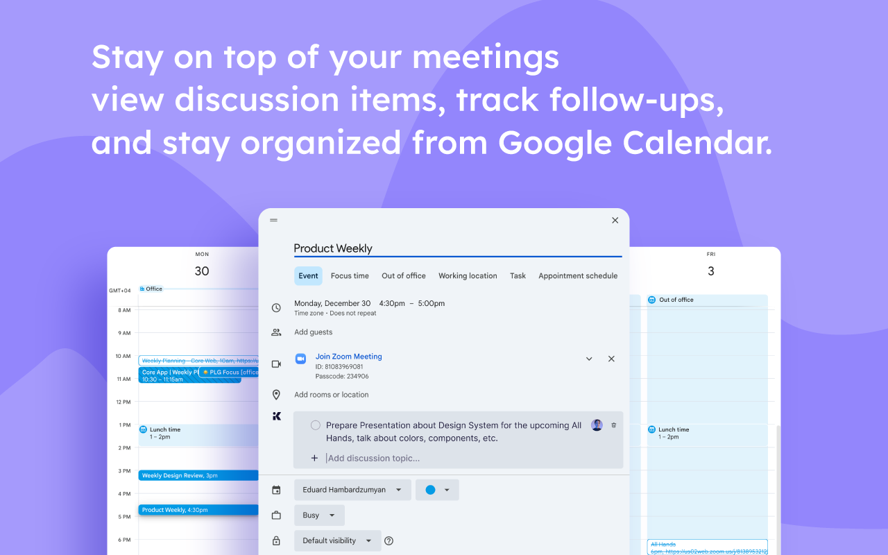 Krisp: AI Note Taker for Meet, Zoom, Teams chrome谷歌浏览器插件_扩展第1张截图