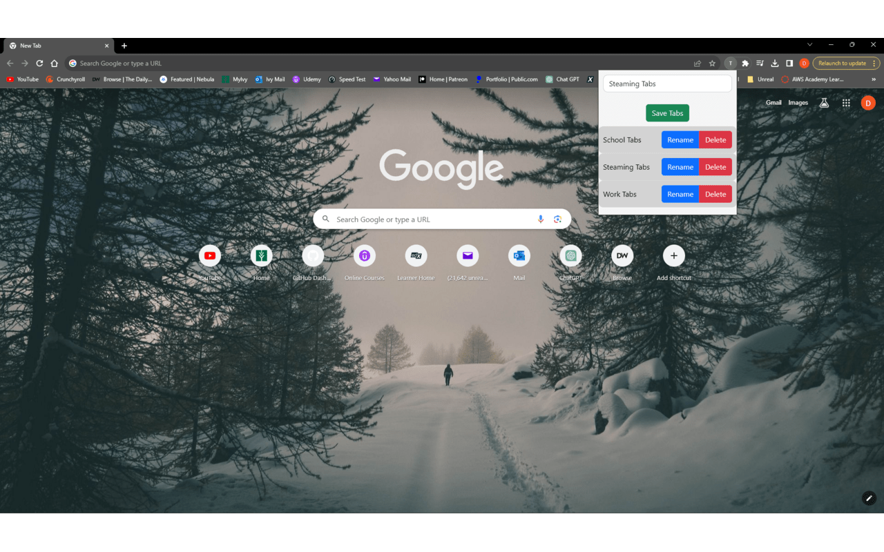 Tab Saver chrome谷歌浏览器插件_扩展第1张截图