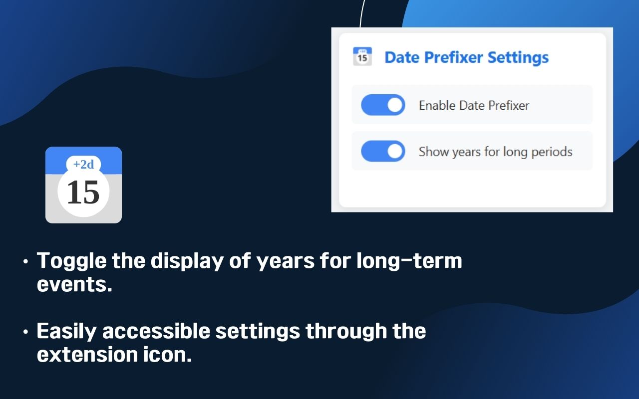 Event Days to Now for Google Calendar chrome谷歌浏览器插件_扩展第2张截图