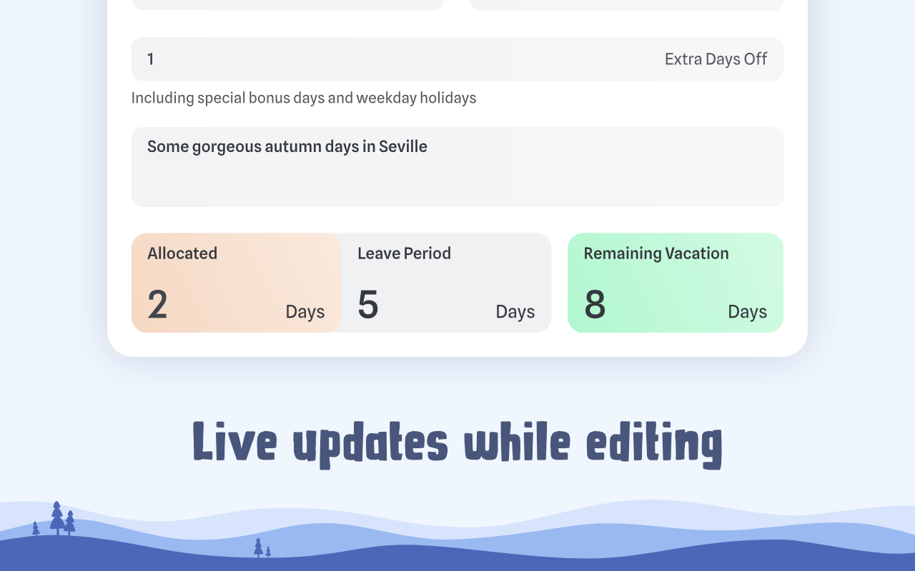 Timeout - Vacation Day Tracker chrome谷歌浏览器插件_扩展第1张截图