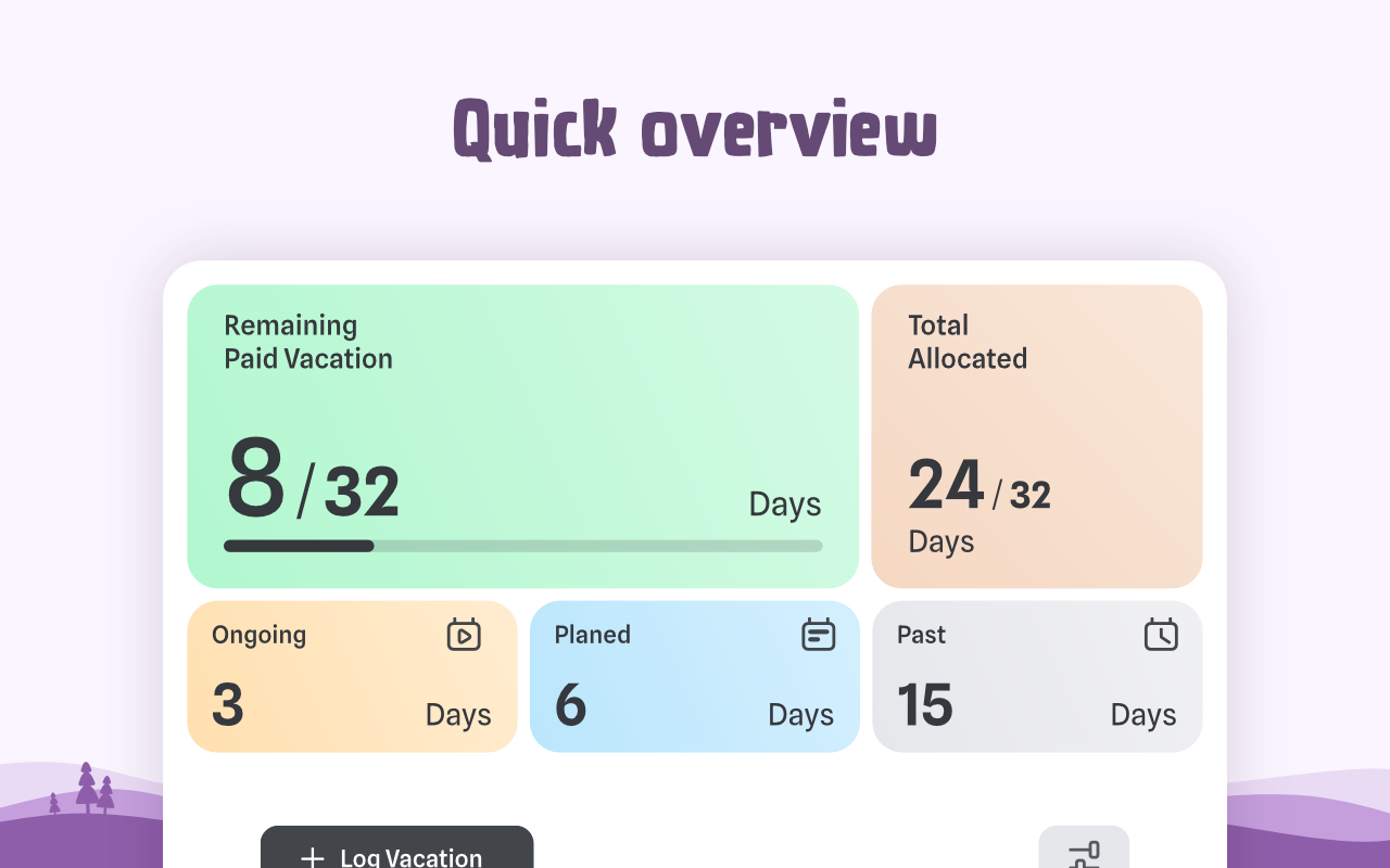 Timeout - Vacation Day Tracker chrome谷歌浏览器插件_扩展第2张截图