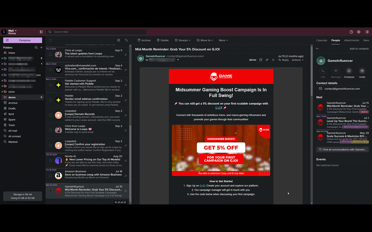 Fastmail Enhanced chrome谷歌浏览器插件_扩展第3张截图