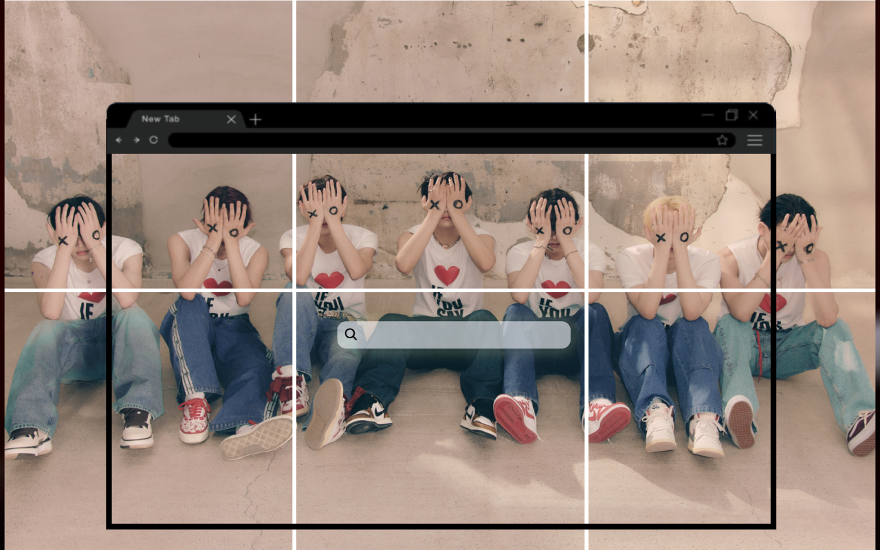 ENHYPEN Wallpaper New Tab chrome谷歌浏览器插件_扩展第2张截图