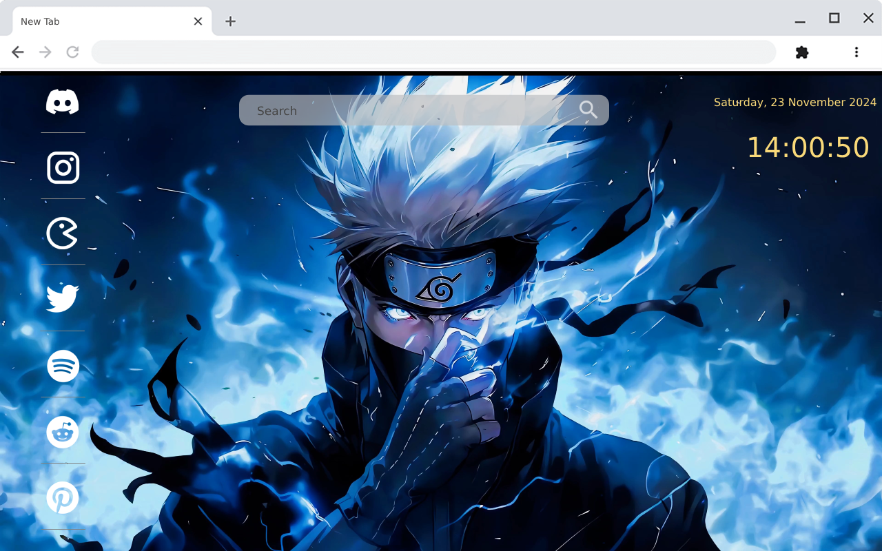 Kakashi Hatake - The Legendary Copy Ninja! chrome谷歌浏览器插件_扩展第1张截图