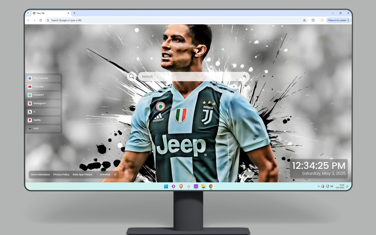 Cristiano Ronaldo Legend Live Wallpaper chrome谷歌浏览器插件_扩展第2张截图