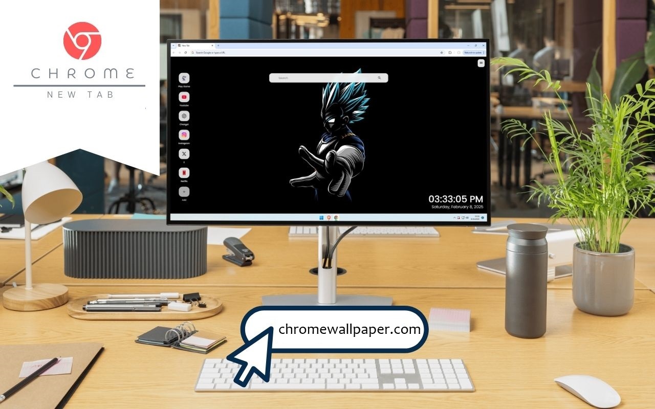 Vegeta Wallpaper chrome谷歌浏览器插件_扩展第1张截图