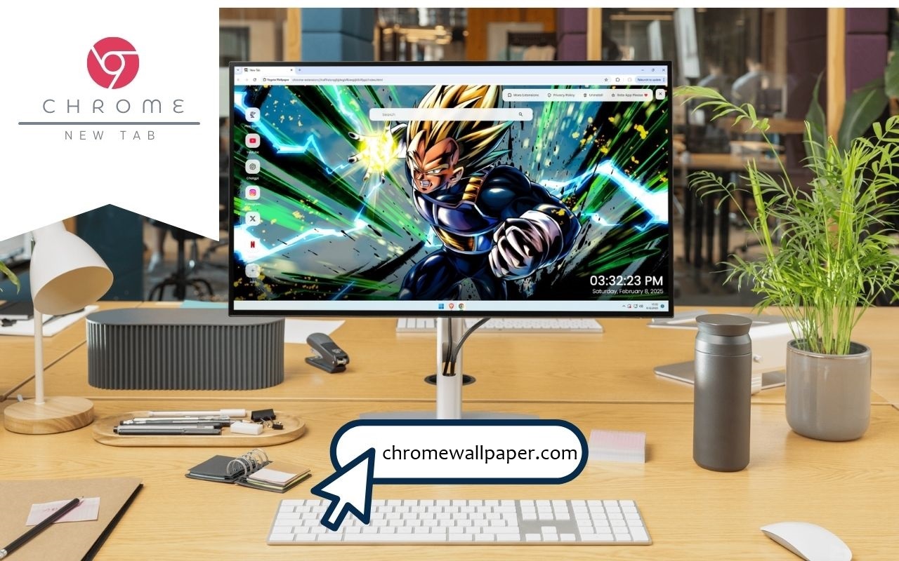 Vegeta Wallpaper chrome谷歌浏览器插件_扩展第5张截图