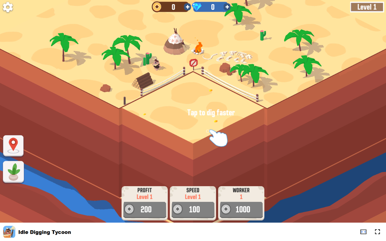 Idle Digging Tycoon 游戏 - 成为终极矿业大亨！ chrome谷歌浏览器插件_扩展第3张截图