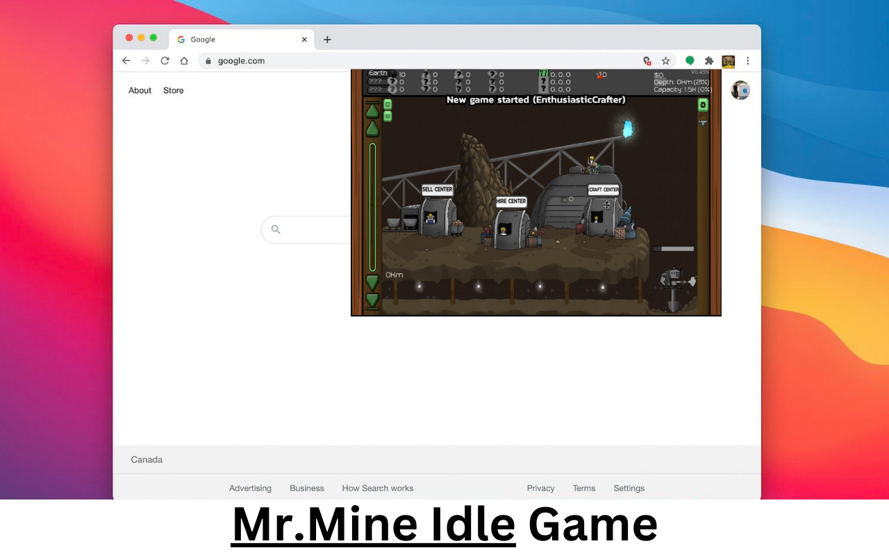 Mr.Mine Idle Game chrome谷歌浏览器插件_扩展第2张截图