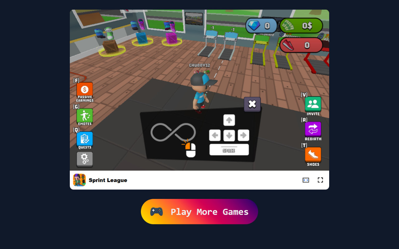 Sprint League 游戏 - 争做最快的跑者！ chrome谷歌浏览器插件_扩展第2张截图