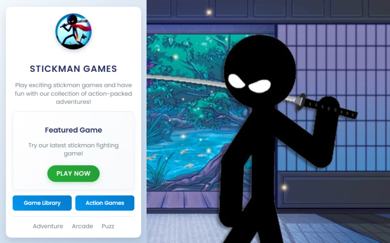 Stickman Games chrome谷歌浏览器插件_扩展第2张截图