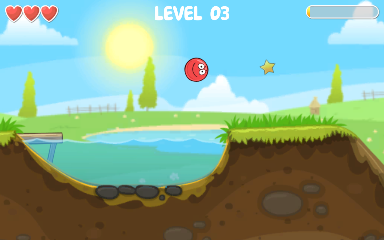 红球4游戏 - 征服物理难题并击败方形入侵者！ chrome谷歌浏览器插件_扩展第5张截图